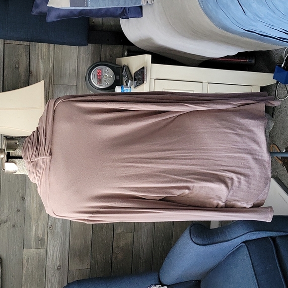 Womens faux wrap knit top - Picture 2 of 4